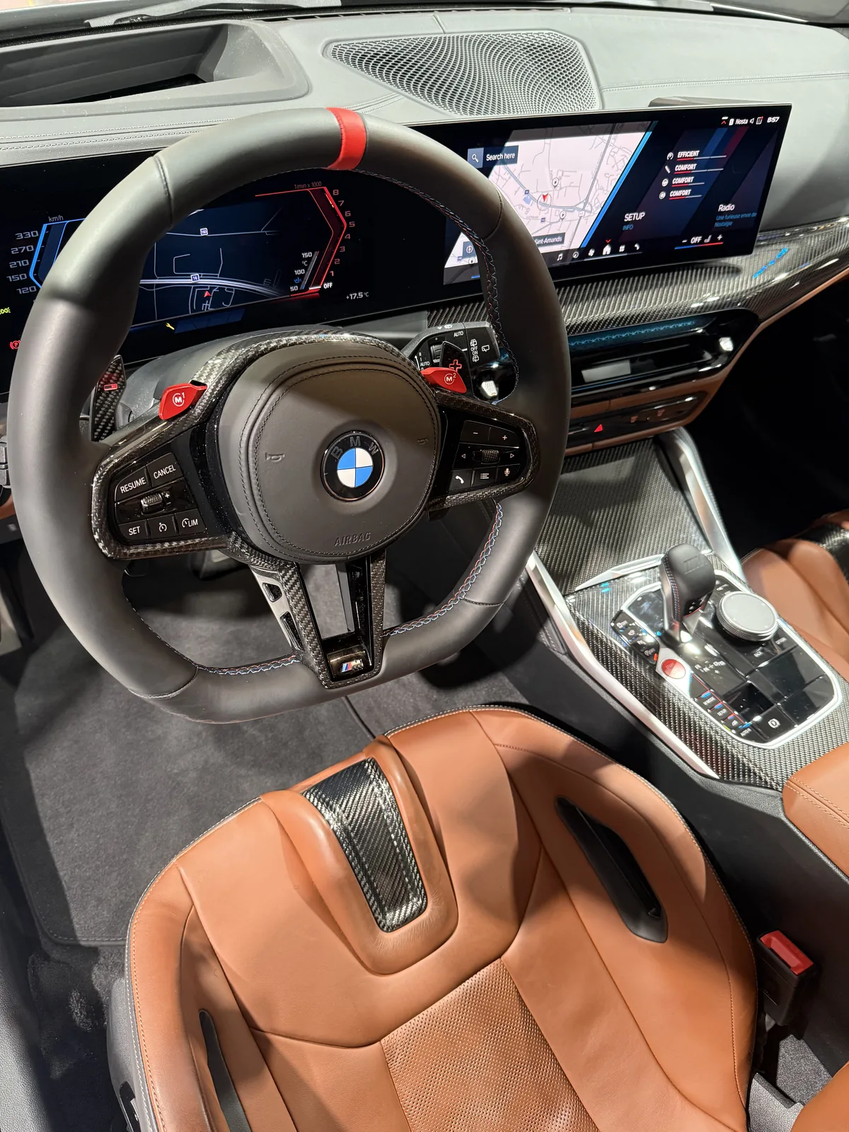 BMW M5 Competition interieur detailing